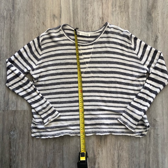 Zara W&B Collection striped knit sweater - Picture 1 of 7